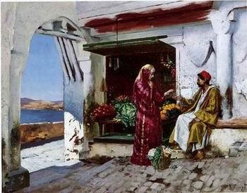 unknow artist Arab or Arabic people and life. Orientalism oil paintings 136 oil painting image